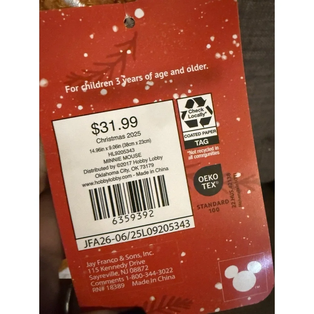 Disney Minnie Mouse Gingerbread 15